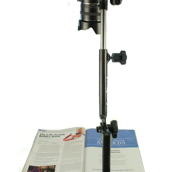 CamStand ® X20 HD Heavy Duty Desktop Clamp Style Stand for DSLR's / Cellphone - Picture 3 of 12